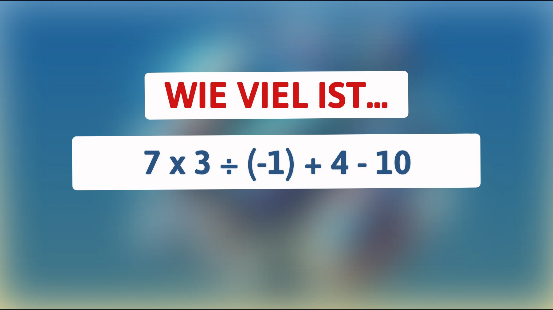 Nur 1% der Menschen können dieses Mathe-Rätsel knacken – traust du dich, es zu lösen?"
