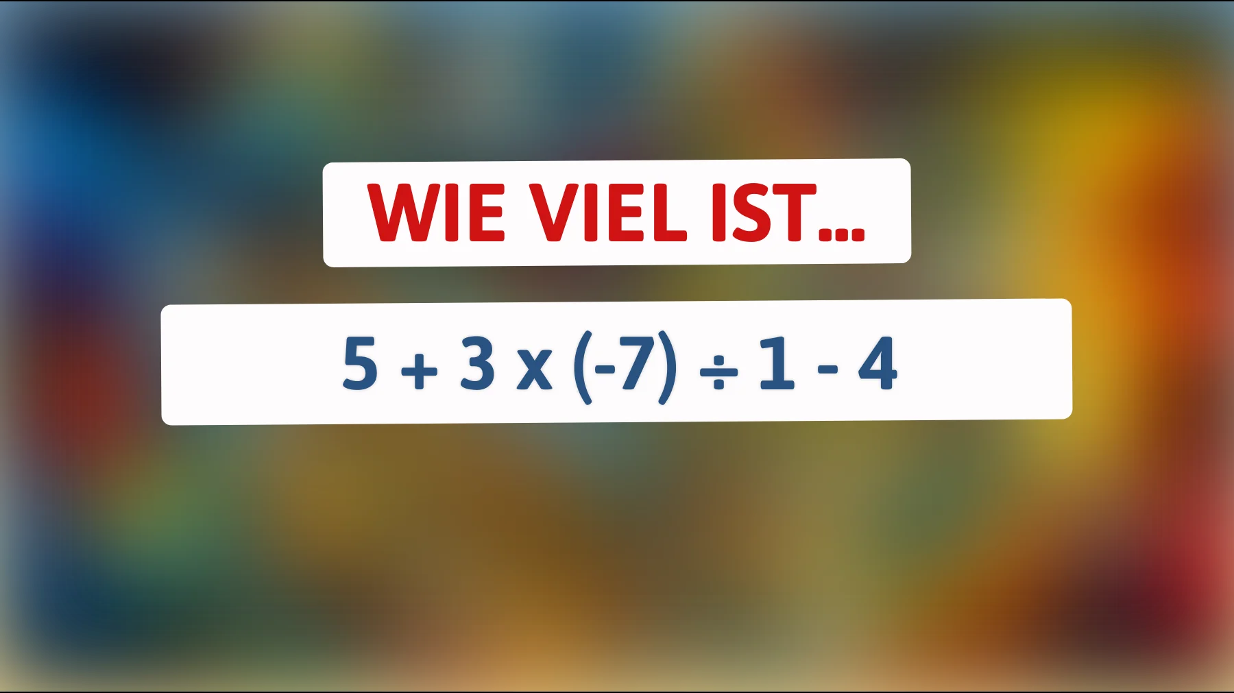 Nur 5 % lösen es richtig: Knackst du das mathematische Rätsel des Jahres?"