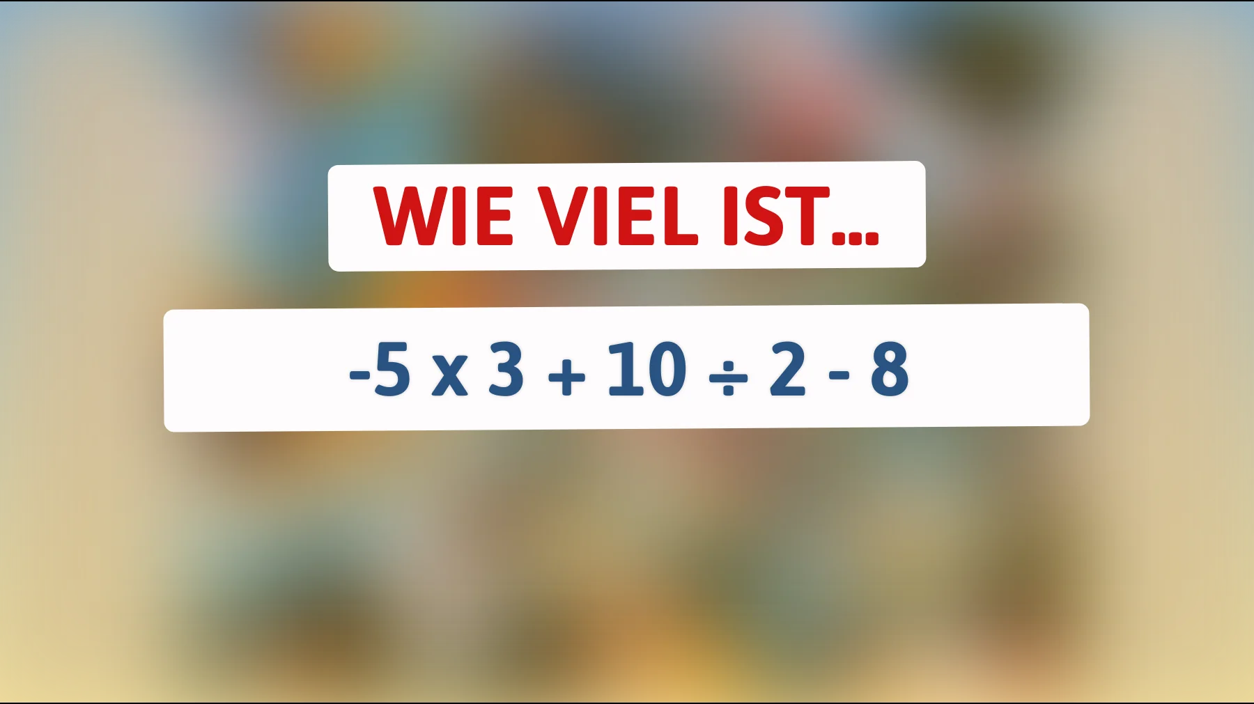 Nur für Genies: Kannst du das verzwickte Rätsel lösen, das alle verblüfft?"