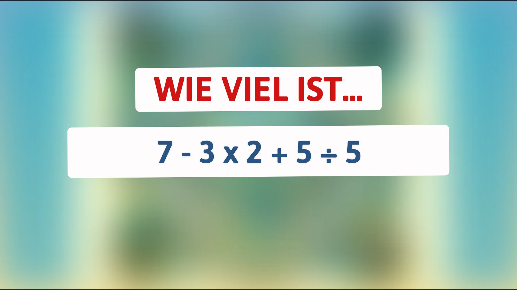 Nur wahre Genies können dieses mathematische Rätsel lösen – traust du dich, es zu knacken?"