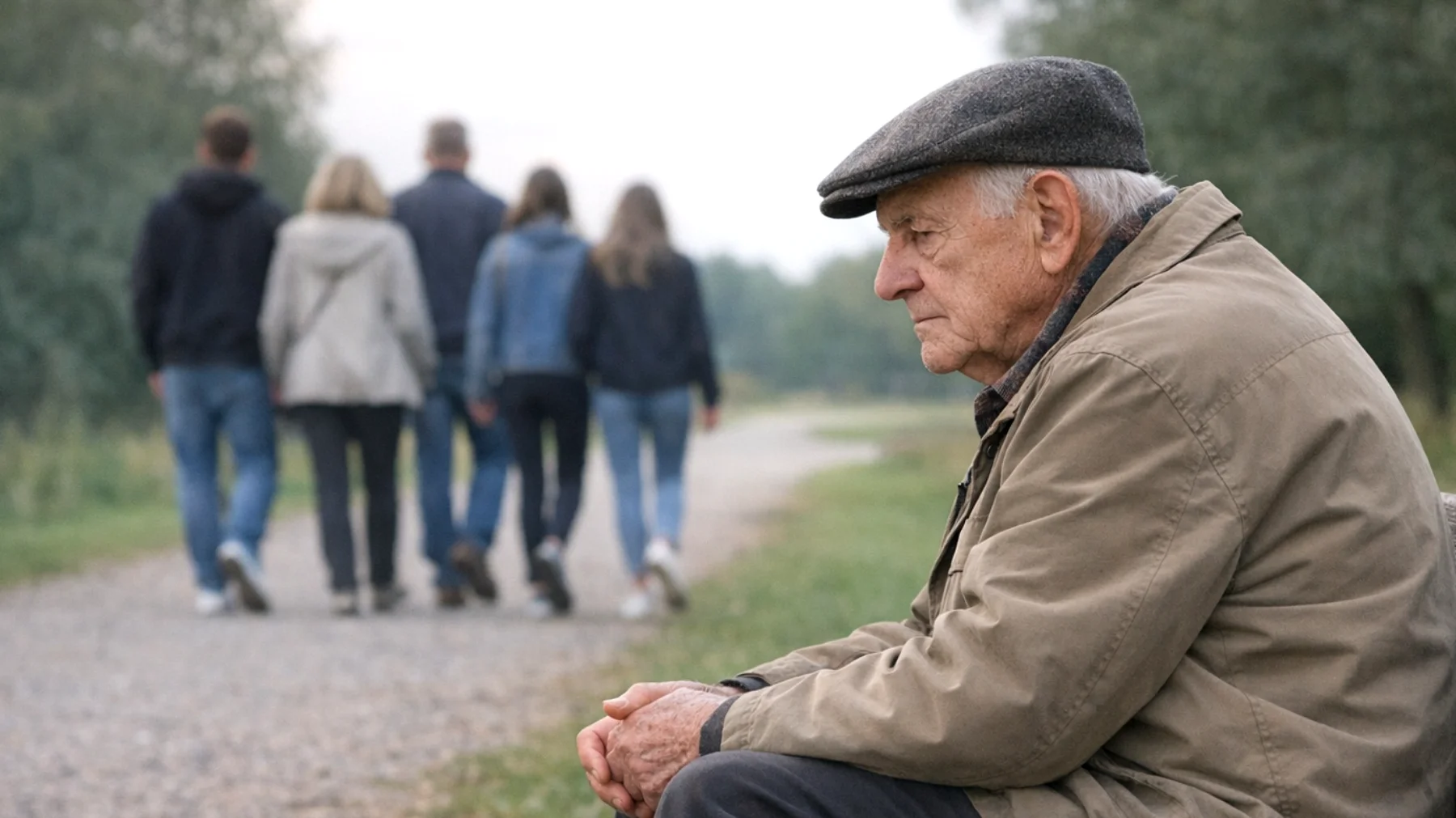 Der Opa erlebt zunehmende Spannungen mit der erweiterten Familie – insbesondere mit den Eltern der Jugendlichen – darüber, wie viel Einfluss und Autorität er im Leben seiner Enkelkinder haben darf. Die Eltern schränken den Kontakt ein oder widersprechen öffentlich seinen Erziehungsvorstellungen, was die Jugendlichen in einen Loyalitätskonflikt bringt: Sie fühlen sich zerrissen zwischen der Zuneigung zum Großvater und dem Gehorsam gegenüber den Eltern."